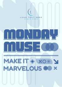 Marvelous Monday Flyer Design