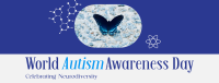 Celebrating Neurodiversity Facebook Cover Design