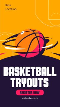 Ballers Tryouts TikTok Video Design