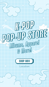 Kpop Pop-Up Store TikTok video Image Preview