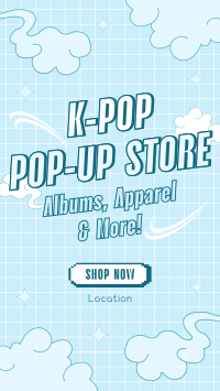 Kpop Pop-Up Store TikTok Video Image Preview