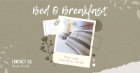 Homey Bed and Breakfast Facebook Ad Design