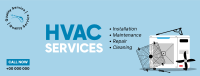 HVAC Services Facebook cover Image Preview