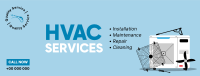 HVAC Services Facebook Cover Design