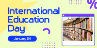 International Education Day Twitter post Image Preview