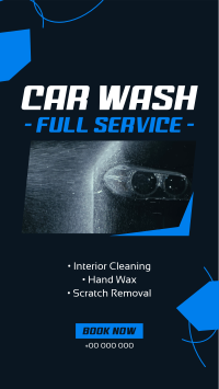 Carwash Full Service Instagram reel Image Preview