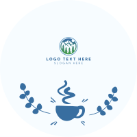 Fresh Organic Coffee YouTube Channel Icon Preview