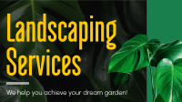Dream Garden Facebook Event Cover Design