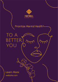 Prioritize Mental Health Poster Image Preview