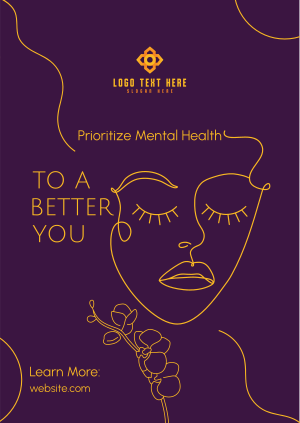 Prioritize Mental Health Poster Image Preview