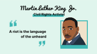 Martin Luther King Quote  Facebook Event Cover Image Preview