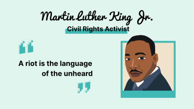 Martin Luther King Quote  Facebook event cover Image Preview