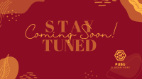 Organic Coming Soon Facebook event cover Image Preview