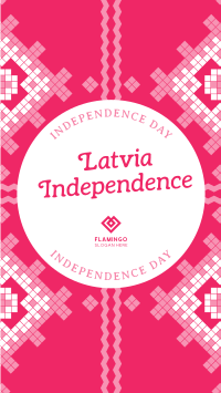 Traditional Latvia Independence Instagram reel Image Preview