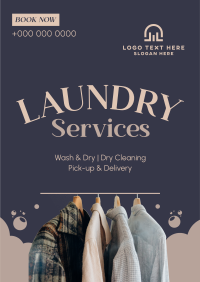 Dry Cleaning Service Poster Image Preview