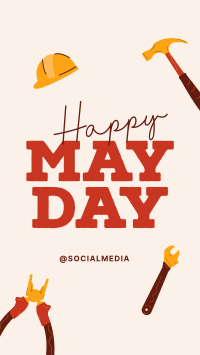 Happy May Day YouTube short Image Preview