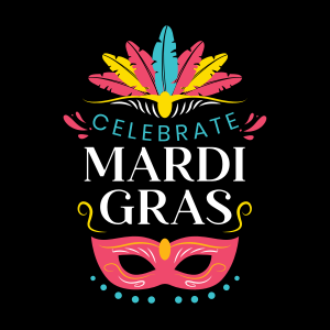 Celebrate Mardi Gras Instagram post Image Preview