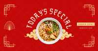 Special Oriental Noodles Facebook Ad Design