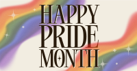 International Pride Month Gradient Facebook ad Image Preview