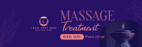 Massage Treatment Wellness Twitter header (cover) Image Preview