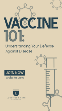 Health Vaccine Webinar Instagram reel Image Preview