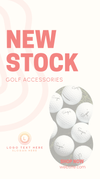 Golf Accessories Facebook story Image Preview