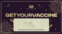 Get Your Vaccine Facebook Event Cover Design