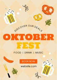 Beers, Pretzels and More Flyer Image Preview