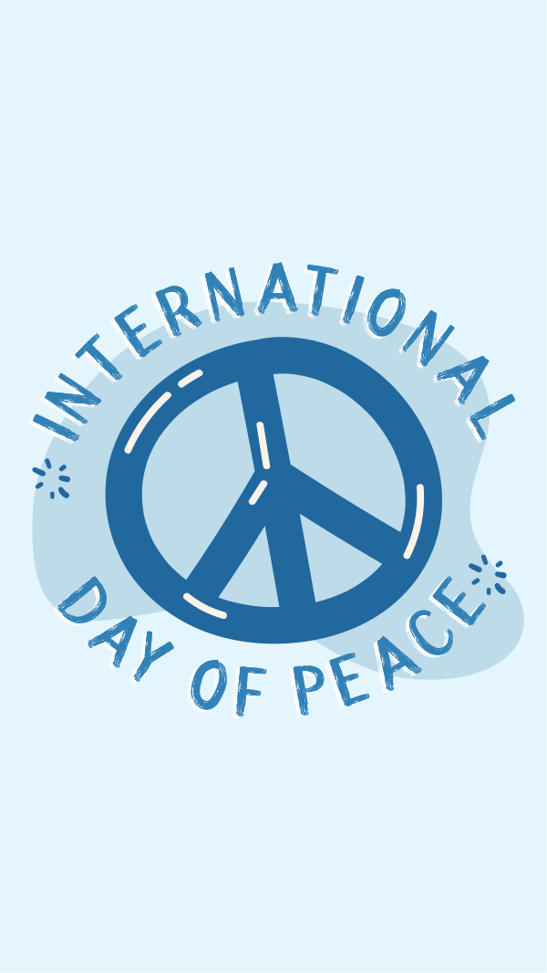 Peace Day Bliss Instagram Story Design Image Preview