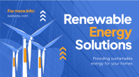 Renewable Energy Solutions Facebook Event Cover Design