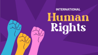 International Human Rights Facebook Event Cover Design