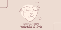 International Women's Day Illustration Twitter post Image Preview