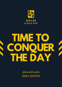 Conquer the Day Poster Image Preview
