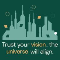 Modern Vision Quote T-shirt Image Preview