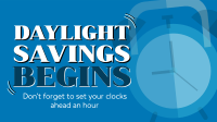 Playful Daylight Savings Animation Image Preview