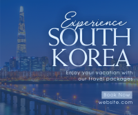  Minimalist Korea Travel Facebook post Image Preview