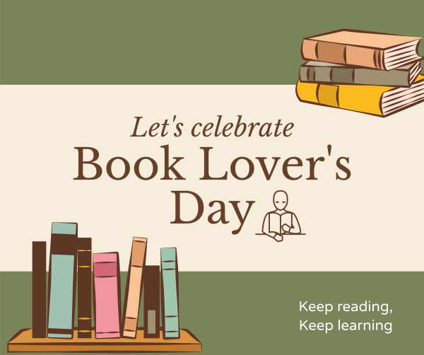 Book Lovers Celebration Facebook Post Design Image Preview
