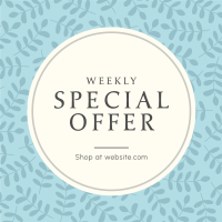 Special Offer Leaves Instagram post Image Preview