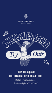 Cheerleading Tryouts Announcement Instagram Reel Preview