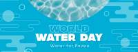World Water Day Facebook cover Image Preview