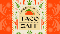 Cinco de Mayo Taco Promo Animation Image Preview