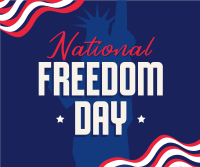 Freedom Day Celebration Facebook post Image Preview