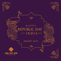 Republic Day India Instagram post Image Preview