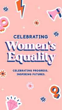 Women's Equality YouTube Short Design