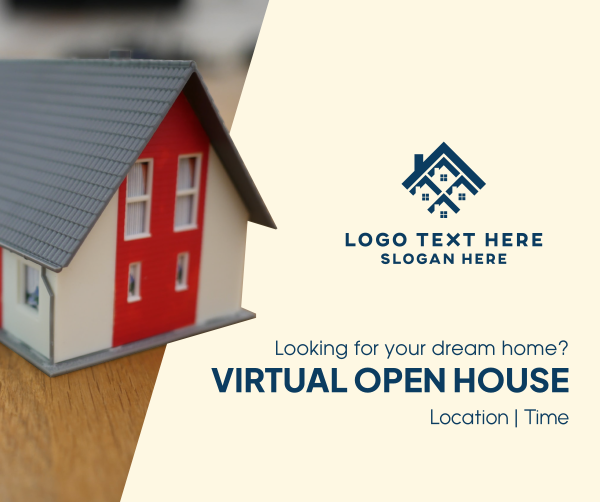 Open House Facebook Post Design Image Preview