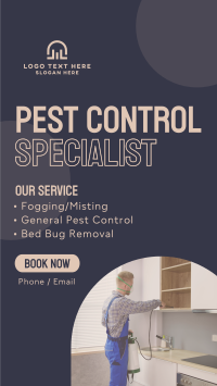 Pest Control Management Instagram story Image Preview