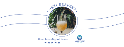 Oktoberfest Beer Celebration Facebook cover Image Preview