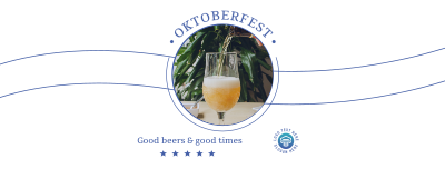 Oktoberfest Beer Celebration Facebook cover Image Preview