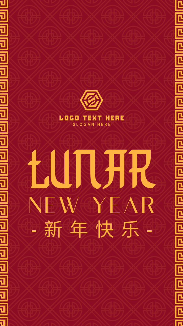 Chinese Lunar Year Instagram Story Design Image Preview