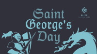 Saint George's Celebration Facebook Event Cover Design